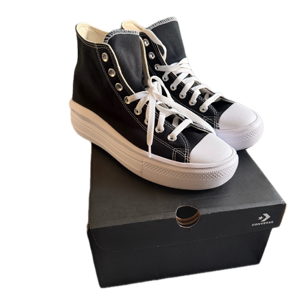 Converse Chuck Taylor Move Platform High Tops Smooth Move | Women’s 9.5 | NIB